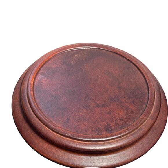 Vintage 1983 Franklin Mint Hand Painted Japan Porcelain Tea Pot with Stand - Picture 12 of 12